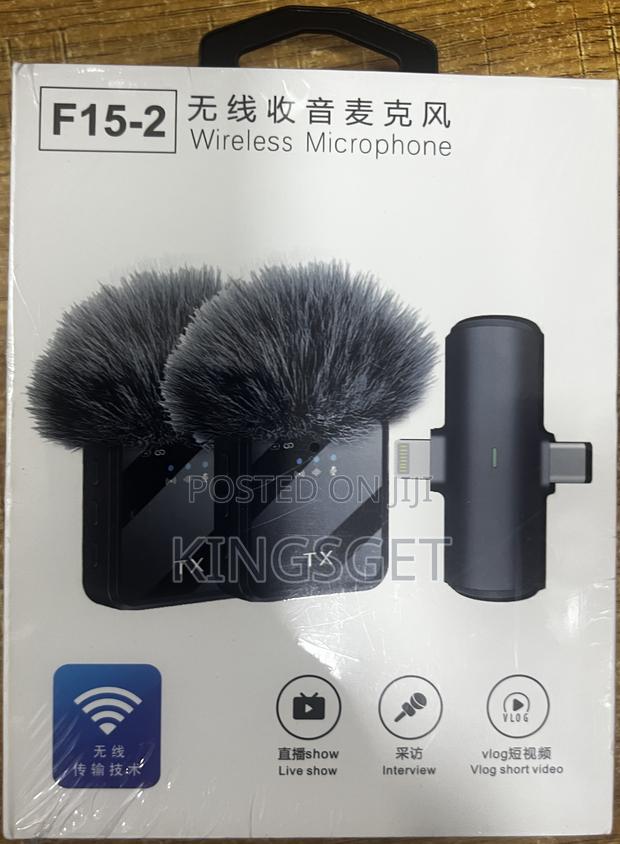 F15-2 Wireless Double Microphone for iPhone and Type C