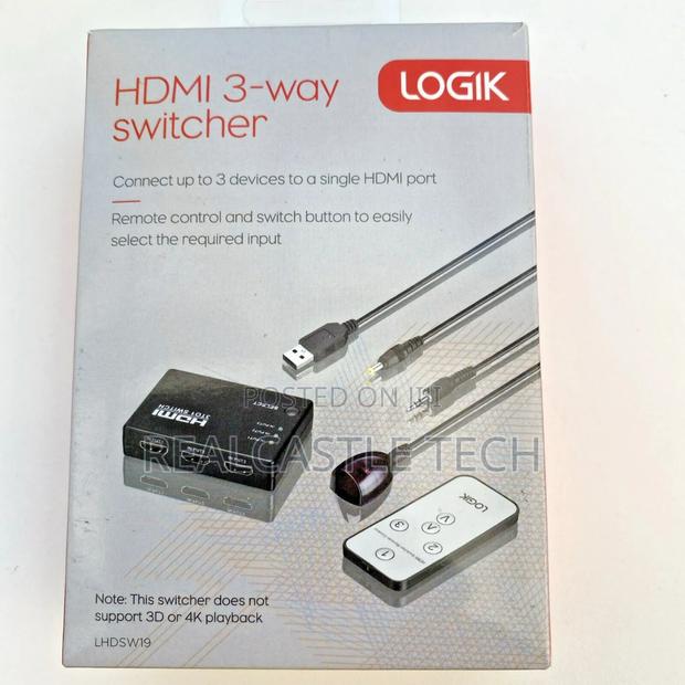 Logik HDMI 3-Way Switcher photo 5