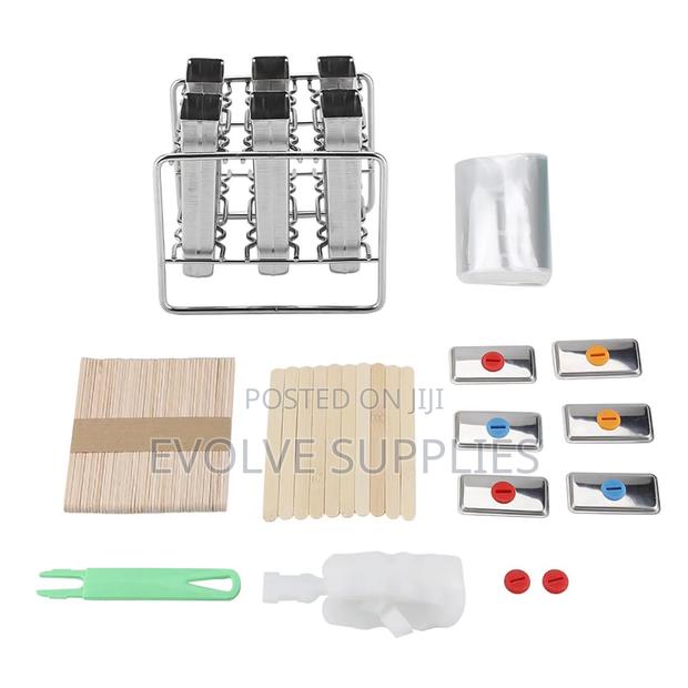 6 Slot Stainless Steel Popsicle Mould photo 2