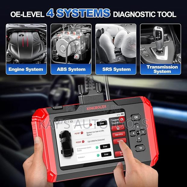 Kingbolen S800 Car Scanner 4systems, 15 Resets, Free Uodate photo 3