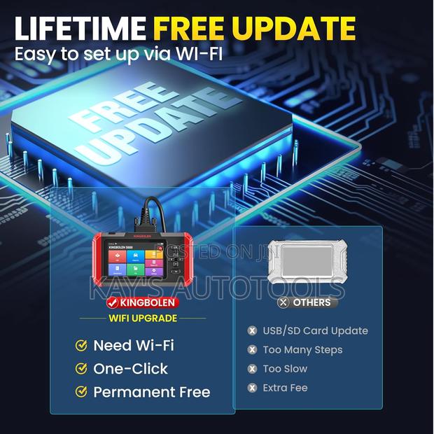 Kingbolen S600 4system 10 Resets Car Scanner Free Updates photo 2
