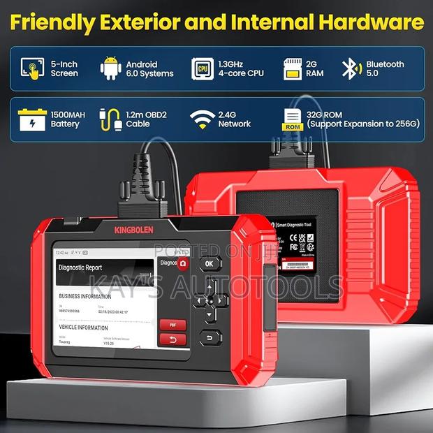 Kingbolen S600 4system 10 Resets Car Scanner Free Updates photo 3