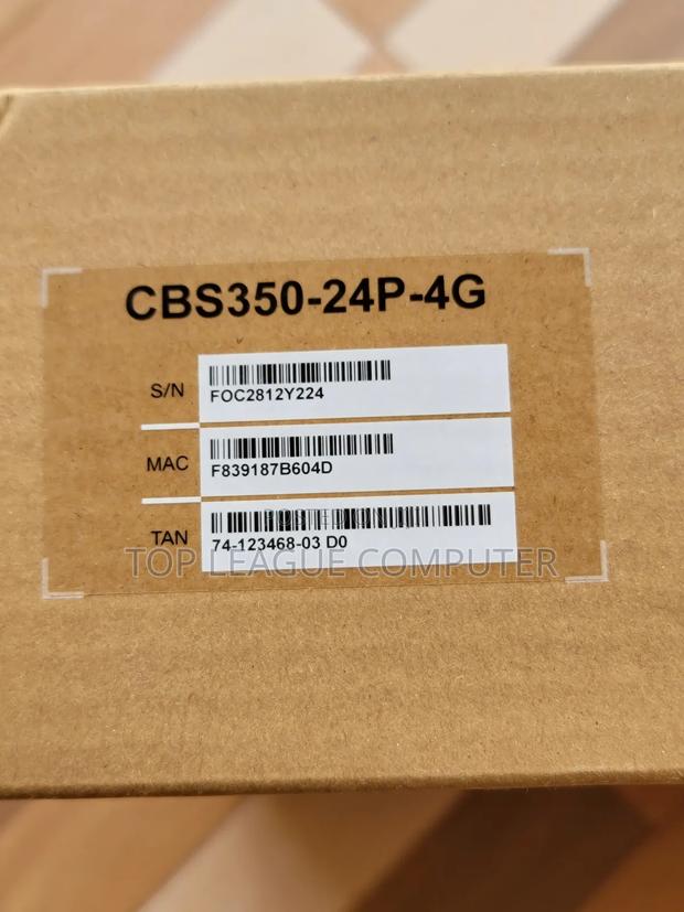Brand New Cisco Cbs350-24p-4g Gigabit Poe+ Switch +4x SFP G photo 2