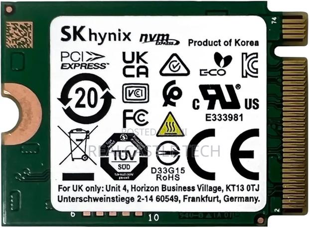 Skhynix 256GB Nvme Pcie M.2 30mm SSD photo 4