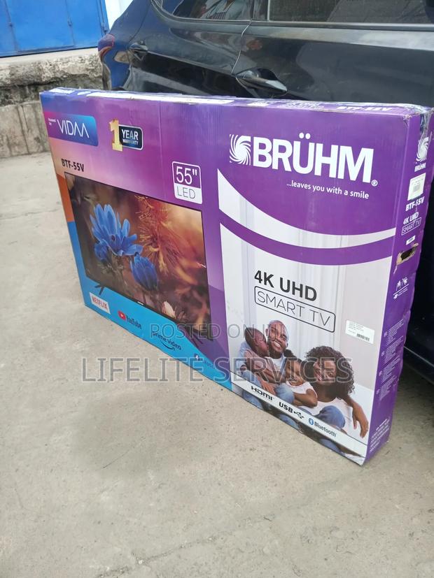Sharp Pictures Bruhm TV 55" Smart Mm Led TV