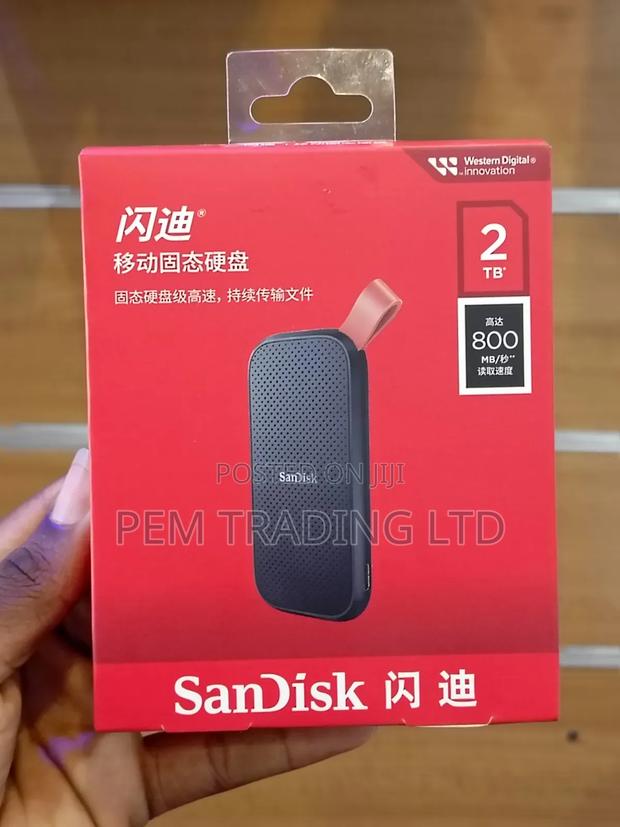 Sandisk Portable Externalssd 2tb / To - 800mb/S · Photo 3
