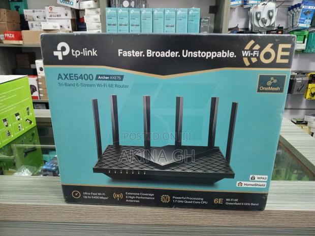 Tp-Link Archer Axe75 Axe5400 Tri-Band Gigabit Wifi 6e Router · Photo 4