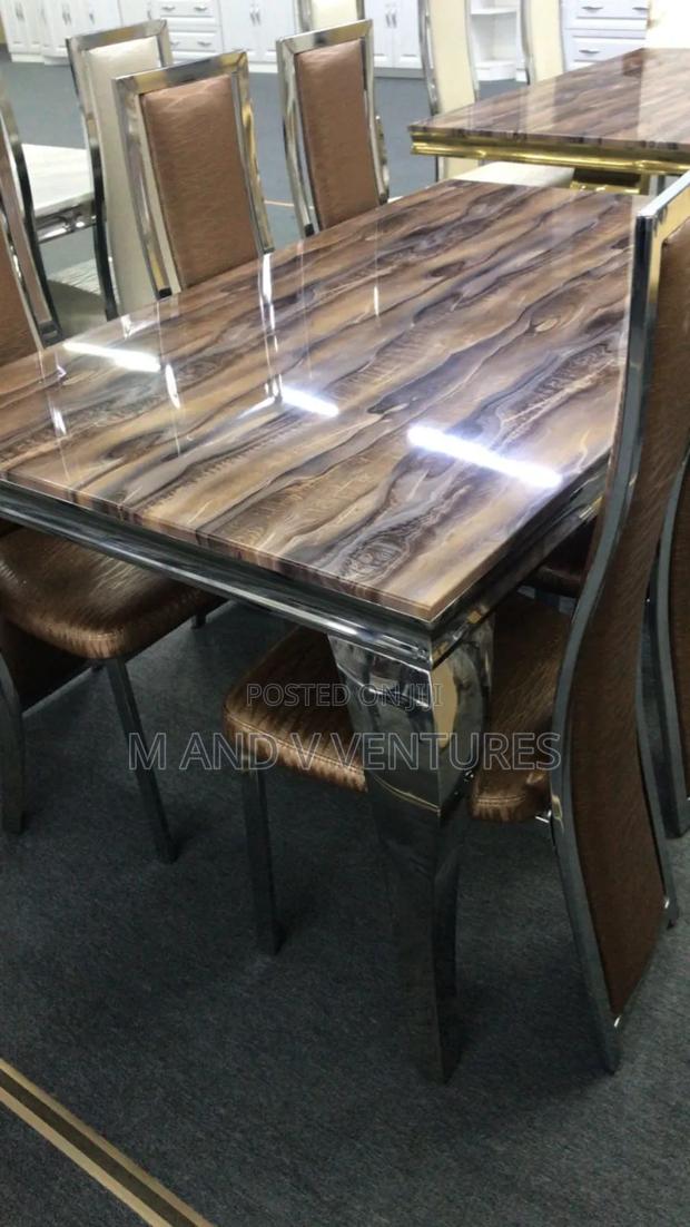 Marble Dining Set Boslin