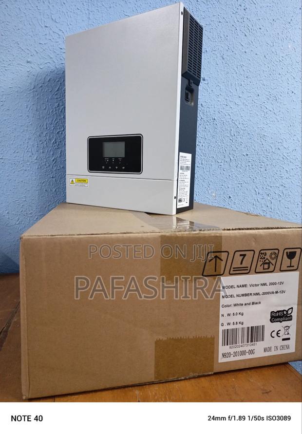 2000va 12v 80a MPPT Hybrid Solar Inverter