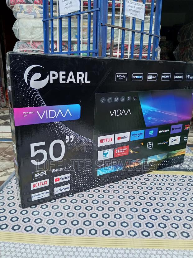 Elegant Smart TV 50" Pearl -Inbuilt Bluetooth