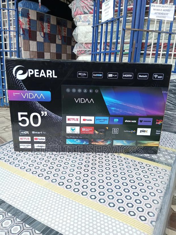 Sleek TV Smart 50" by Pearl(Bluetooth Inbuilt)