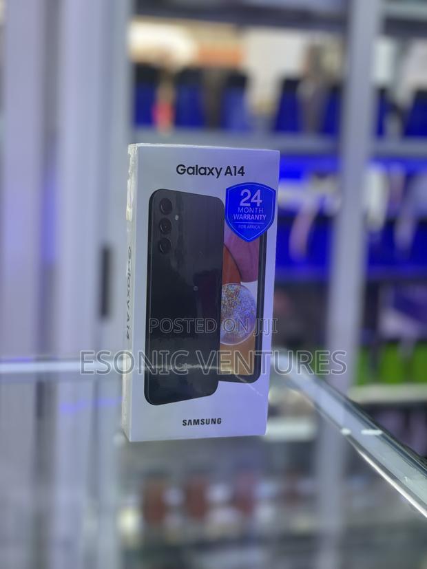New Samsung Galaxy A14 128 GB Black photo 3