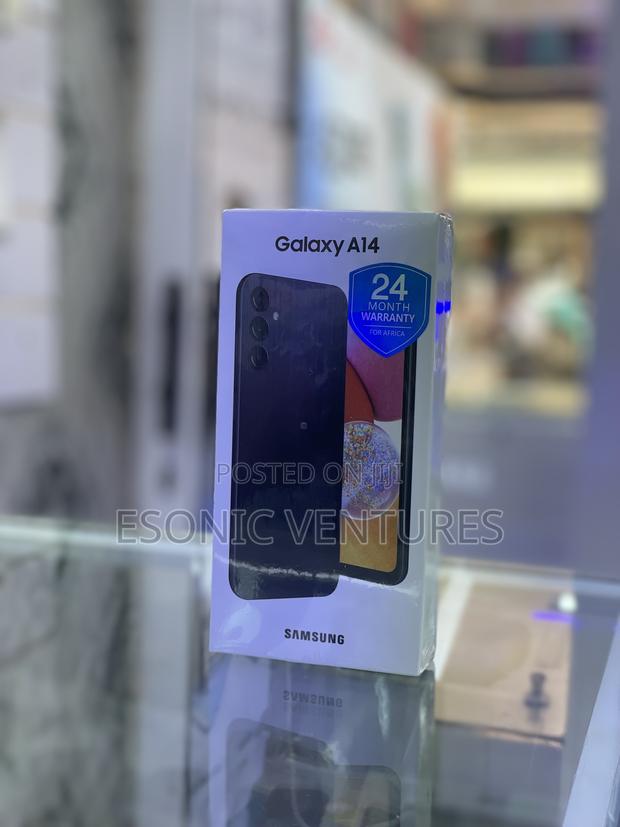 New Samsung Galaxy A14 128 GB Black photo 2