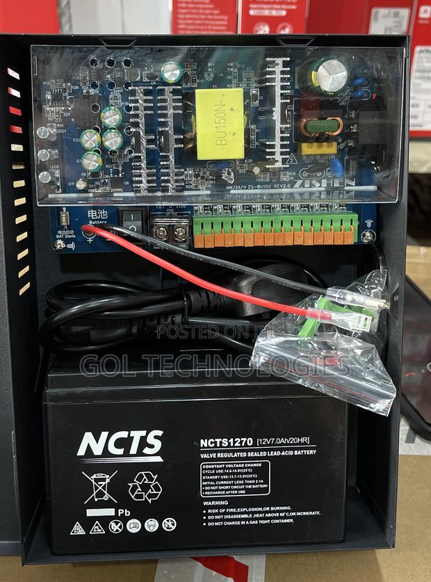 12v10ah Power Supply With Backup Battery 9ch AK Original · Photo 4