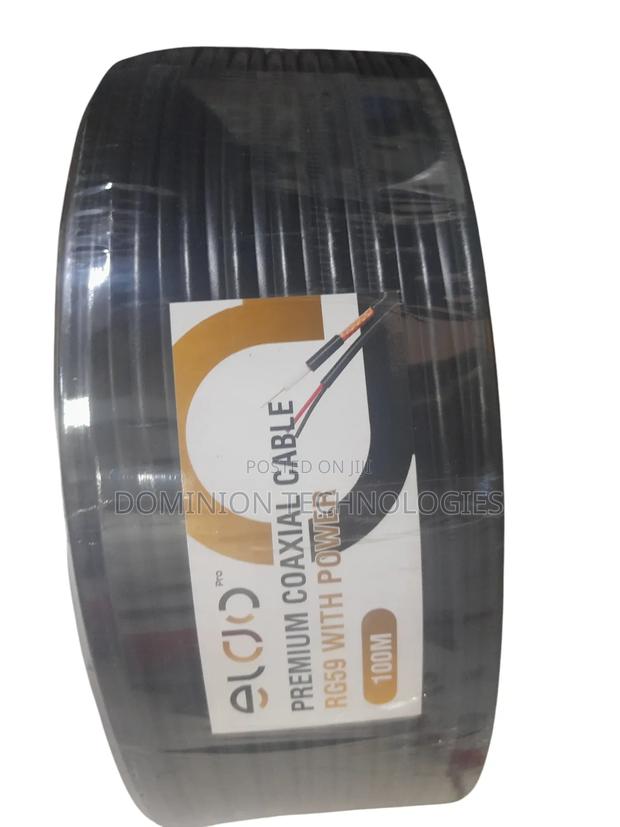 Eldo Pro 100m Rg59 Premium Coaxial Cable With Power CCTV · Photo 3