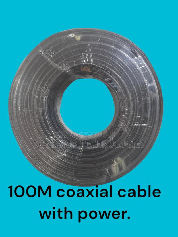 Eldo Pro 100m Rg59 Premium Coaxial Cable With Power CCTV · Photo 4