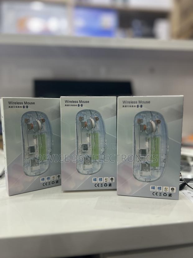 Quality Transparent Rechargeable Bluetooth Mouse · Photo 3