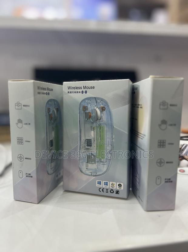 Quality Transparent Rechargeable Bluetooth Mouse · Photo 4