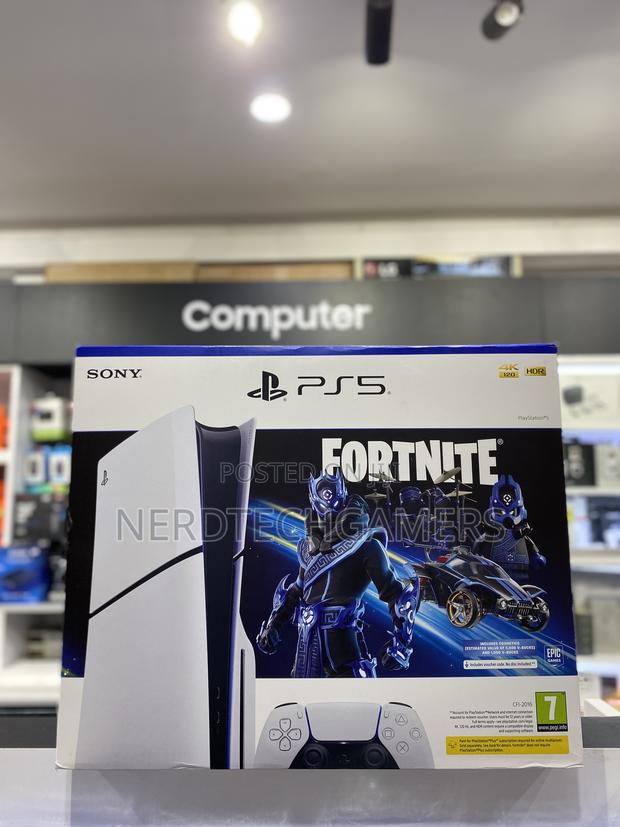 Playstation Ps5 Console - Fortnite Cobalt Star · Photo 3