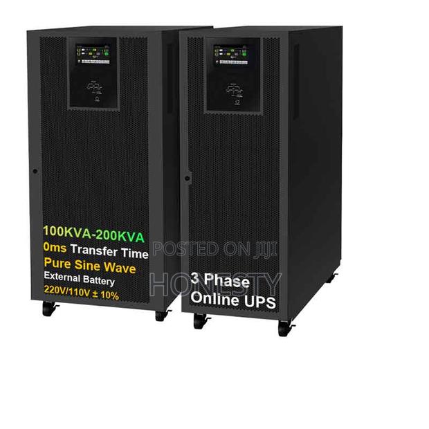Cwups 160kva/128kw 3phase Ups Backup Power Supply for Medica · Photo 4