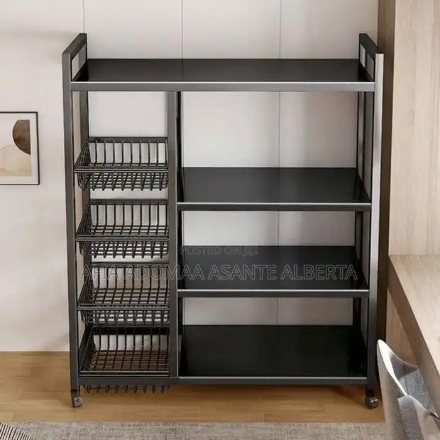 Sturdy Kitchen Rack With Basket- Big Size · Photo 3