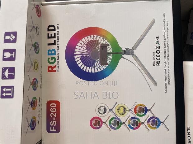 RGB Fan Ring Light · Photo 3