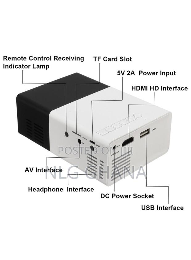 Mini Portable 1080P HD LED Projector Video Home Cinema Proje photo 6