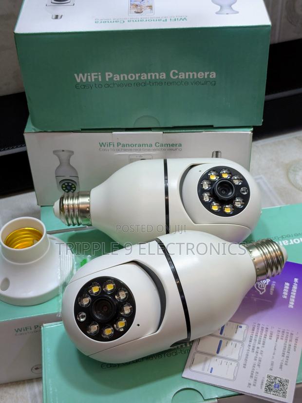 Original V380 Pro Bulb Smart Camera for Homes and Office