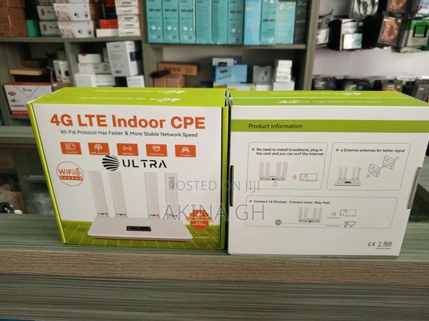 Ultra 4g Lte Indoor Cpe Universal Sim Wifi 6 Router · Photo 4