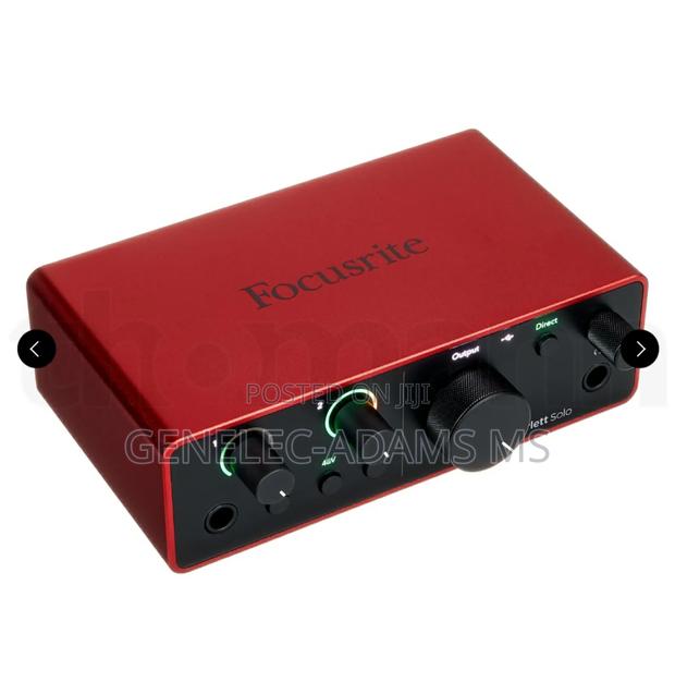 Focusrite Scarlet Solo 4th Generation photo 6