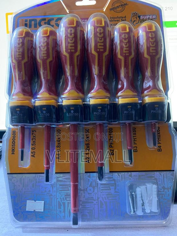 Ingco 6 PCS Insulated Screwdriver Set · Photo 3