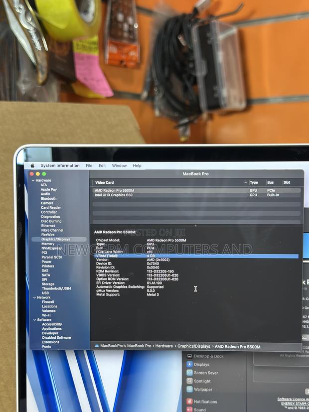 Laptop Apple MacBook Pro 2019 16GB Intel Core I9 SSD 512GB photo 6