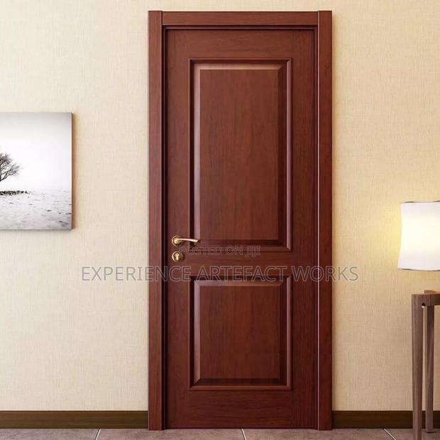 Dark Brown Door
