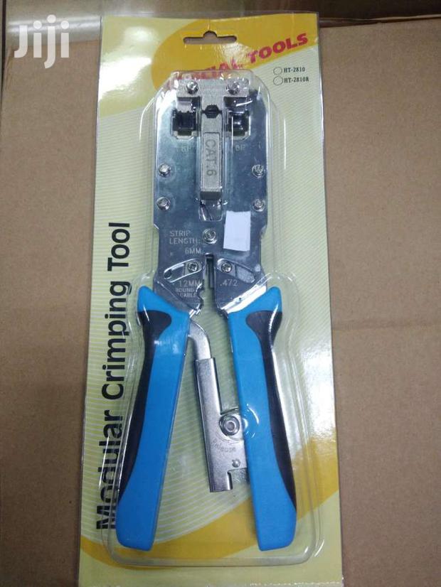 Modular Crimping Tool Cat-6 Ht-2810r photo 3