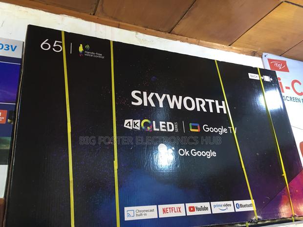 IMAGINE ,Skyworth 65 QLED Smart Android HDR Tv