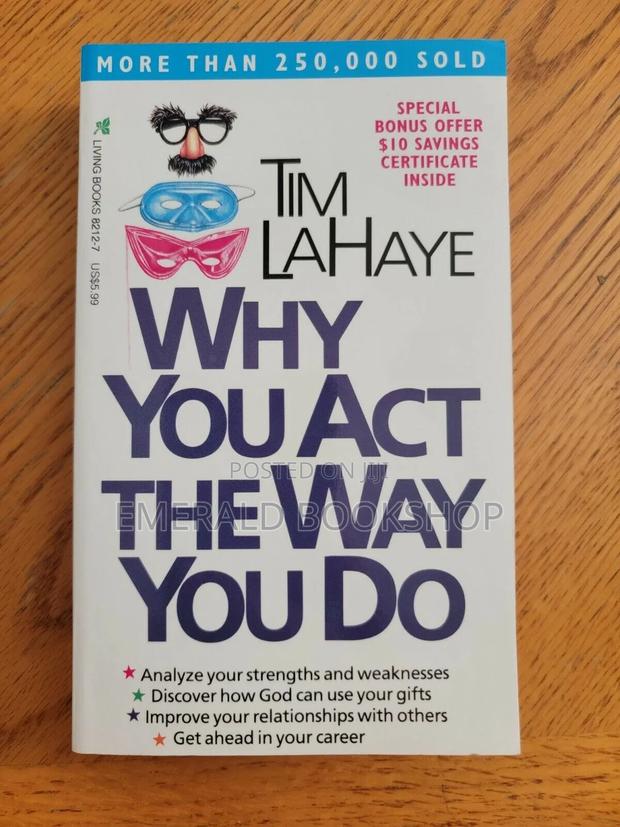 Why You Act the Way You Do Book Ghana