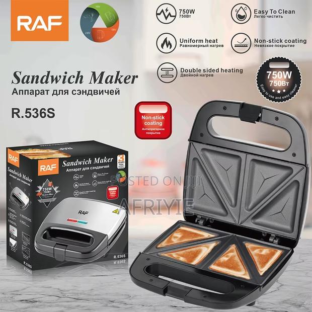Sandwich Maker 2 Slice Breakfast Toaster Waffle Maker
