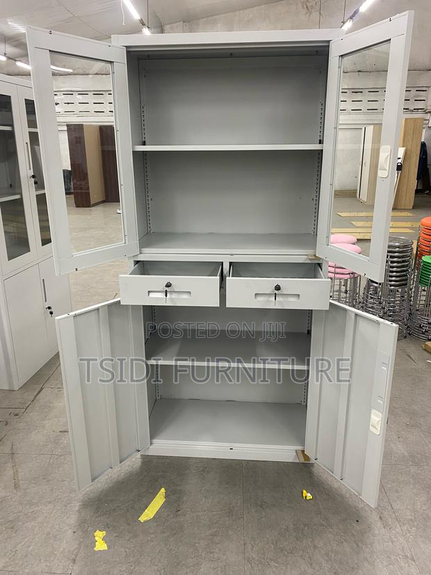 Metallic Office Cabinets · Photo 4