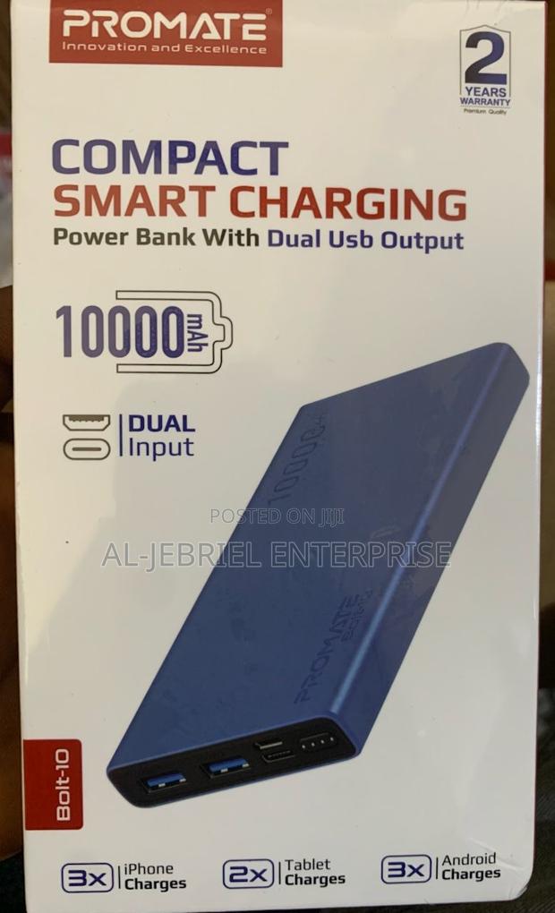 Promate Bolt 10 10000mah Dual USB LI-PO Power Bank · Photo 3