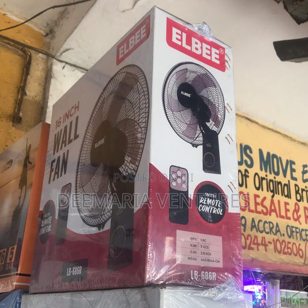 Elbee 16 Inches Wall Fan With Remote (Lb-686r) Control photo 3