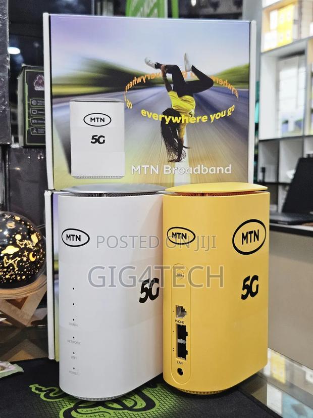 MTN 5g Zte Mc888d Universal Wifi 6 Router With Mini Ups · Photo 4