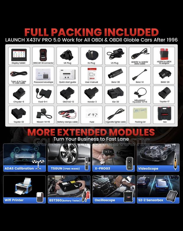 Launch X431 Pro V5.0 Obd2 Car Diagnostic Scanner photo 3