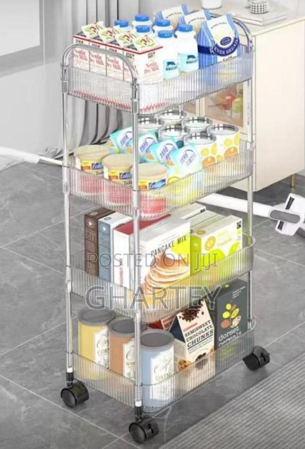 4 Tier 3 Tier Multifunctional Rolling Cart · Photo 4