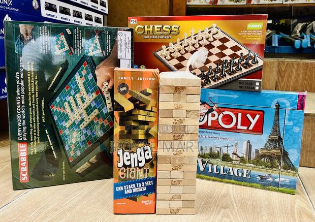 Monopoly, Scrabble, Chess, Jenga and Uno Game at 450 · Photo 2