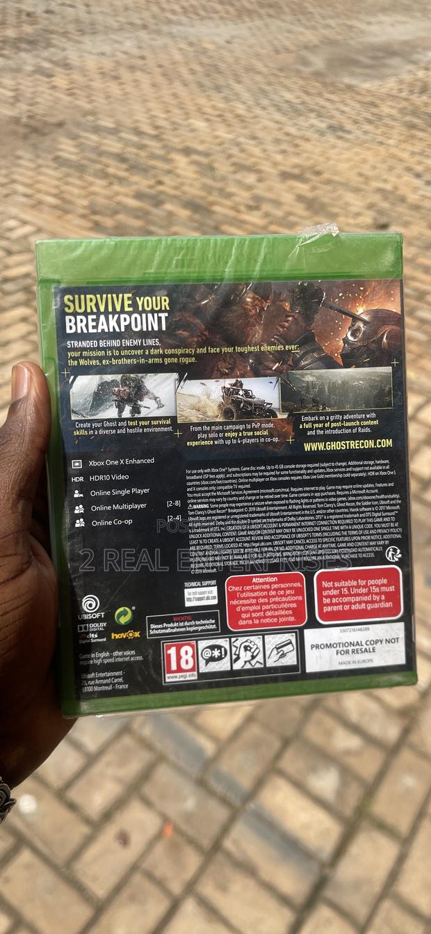 Xbox One Tom Clancy Ghost Recon Breakingpoint CD