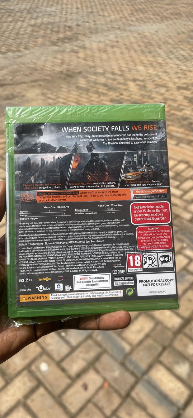 Xbox One Tom Clancy the Division Game CD · Photo 4