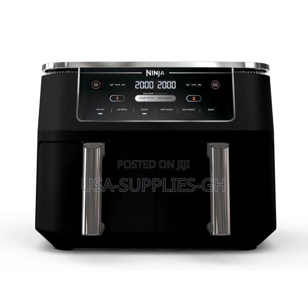 Ninja Airfryer 10 Quart 6-in-1 Xl 2-Basket -From Usa