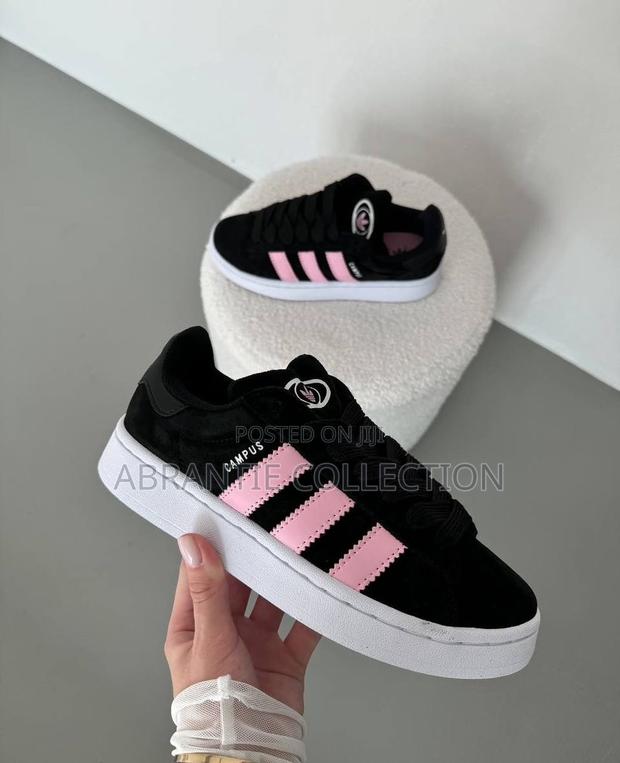 Adidas Campus Black/Pink · Photo 3