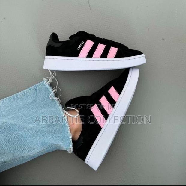 Adidas Campus Black/Pink · Photo 4