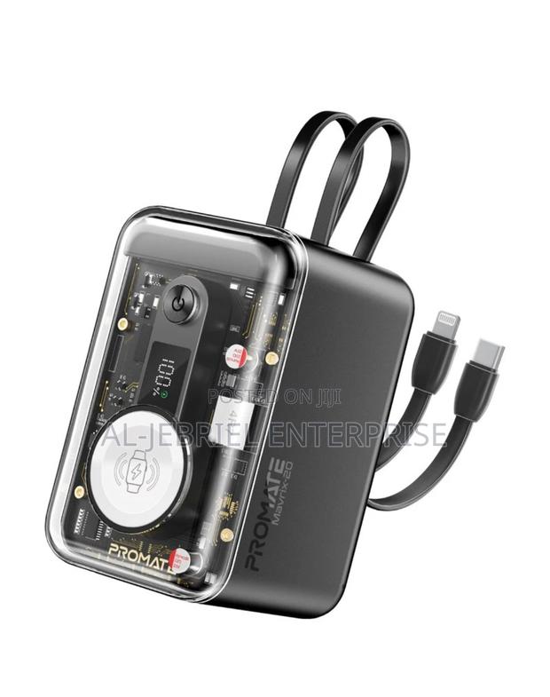 Promate MAVRIX-20 Ultra Fast 20000mah Transparent Powerbank · Photo 4